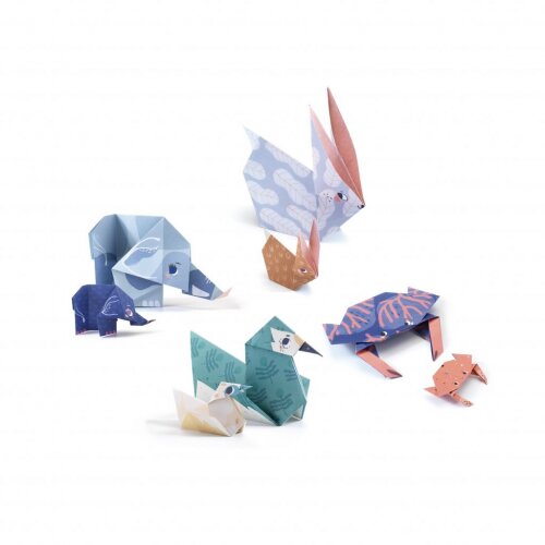 Origami Zvířecí rodinky