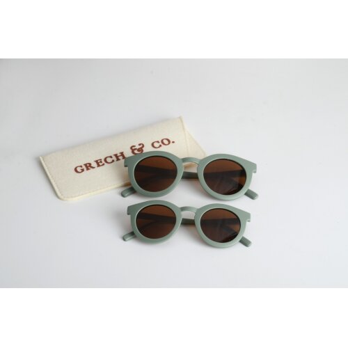Sluneční brýle Grech&Co. petrolej