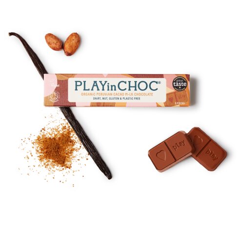 PLAYin CHOC - Čokoládová tyčinka mléčná 