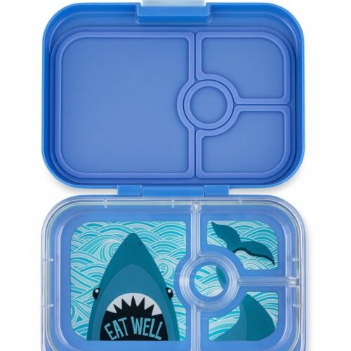 Yumbox Panino True Blue / Shark tray (4 sekce)