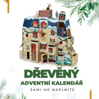 Ne neeee, ještě nestrašíme vánocemi. Ale je třeba být připraveni na předvánoční období. Tento kouzelný dřevěný adventní...