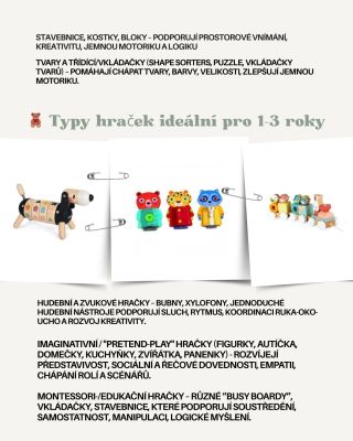 Mimořádně důležitý věk pro vývoj dítěte – tak ho podpořte 🎨🫟🤹🧠 https://www.almarka.cz/deti-1-3-roky/
